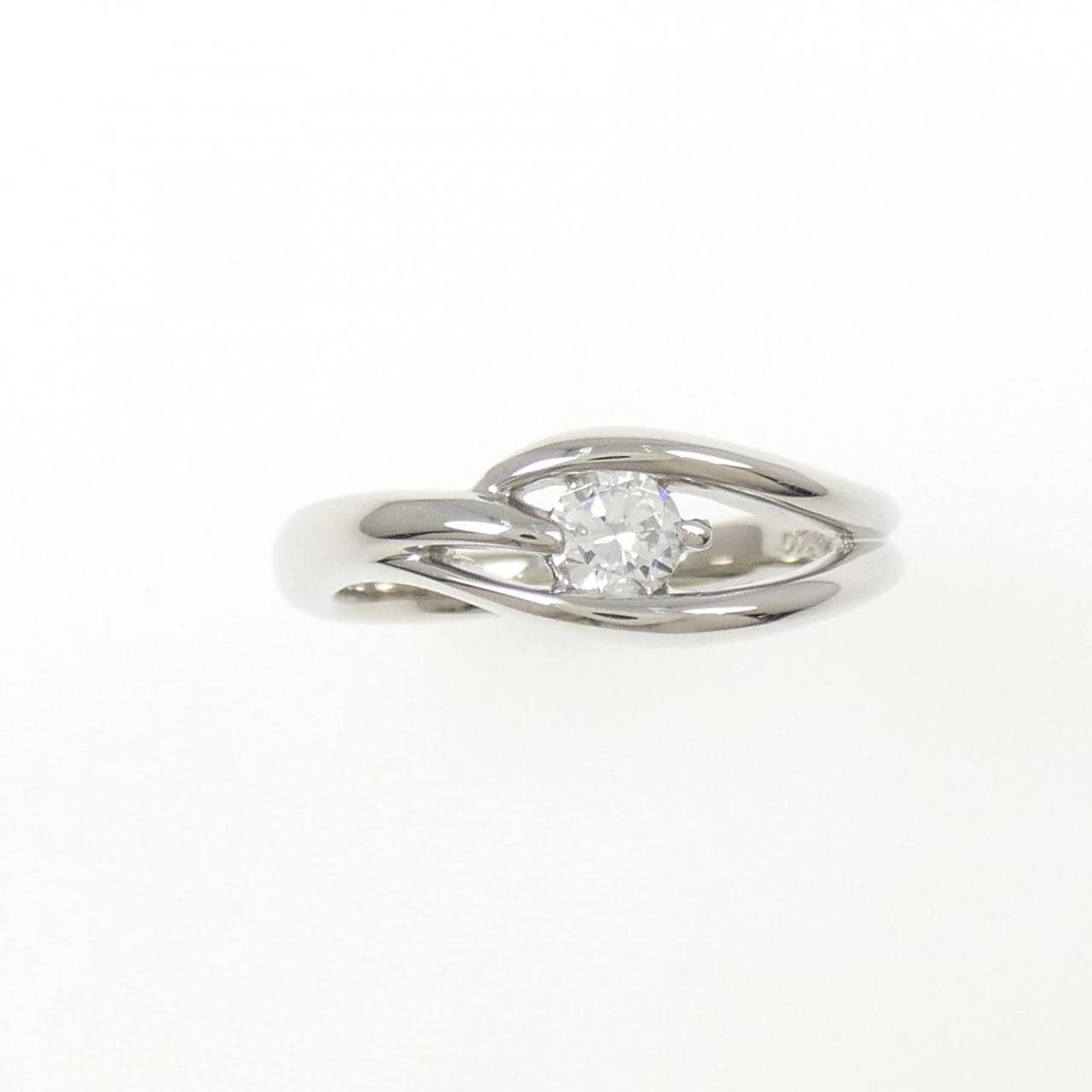 PT900 ダイヤモンド リング 0.18CT