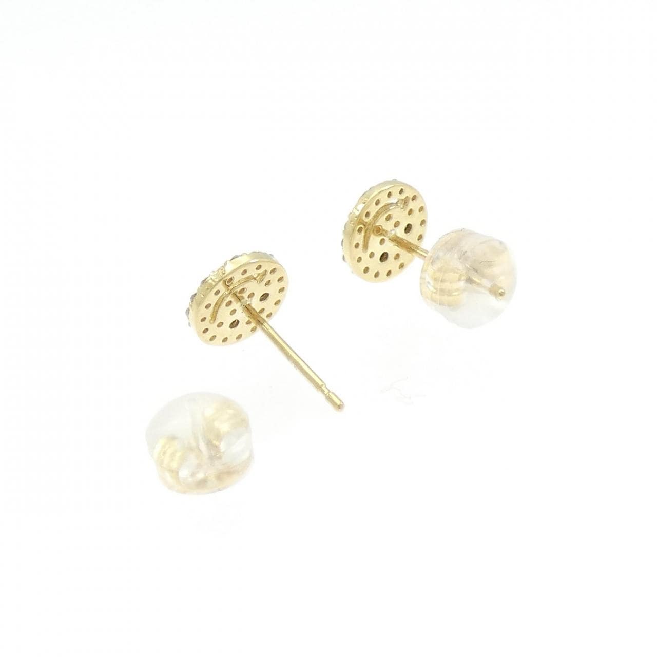K18YG ダイヤモンド ピアス 0.26CT
