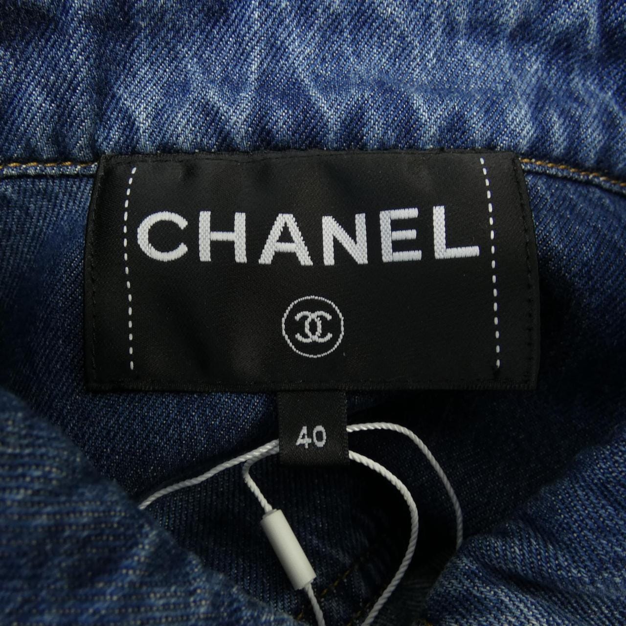 シャネル CHANEL LOOK12 P76746V68693 デニムジャケット