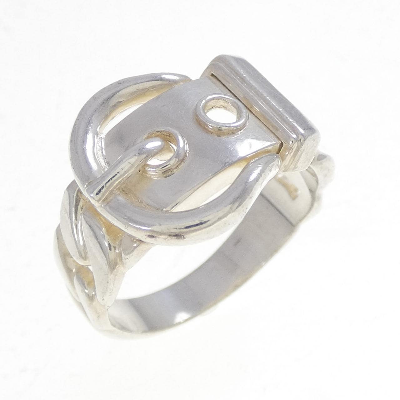 【ヴィンテージ】エルメス ブックル セリエ リング