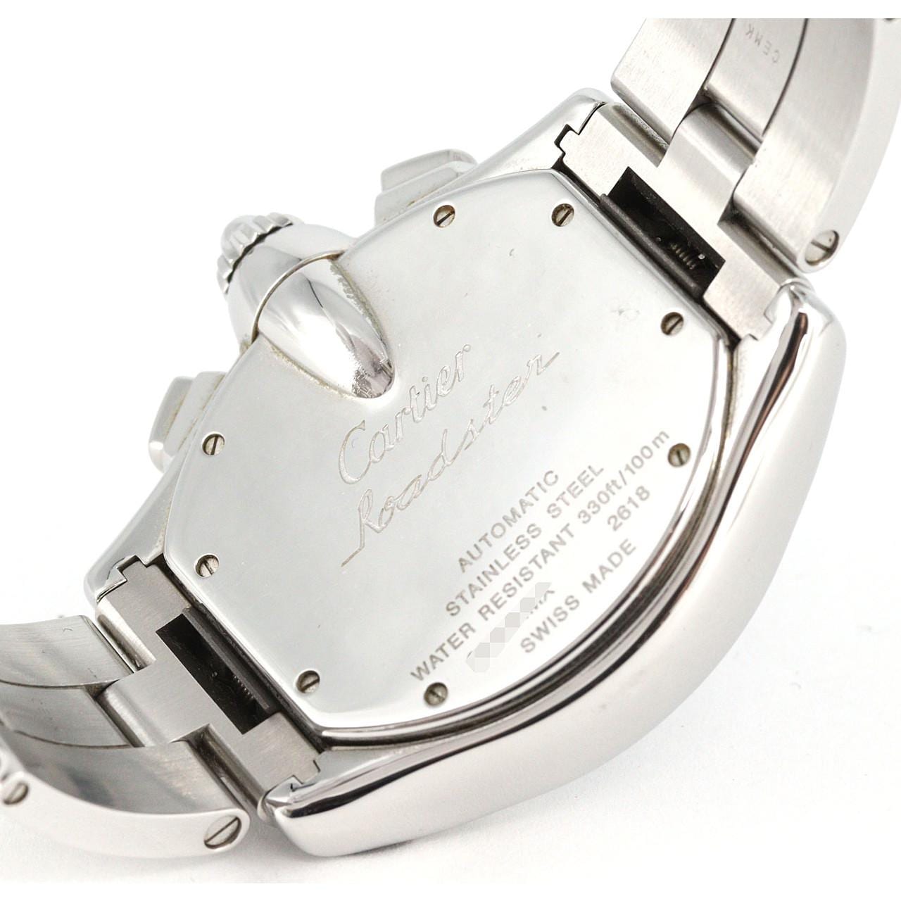 【ノーメンテナンス還元価格】カルティエ ロードスタークロノグラフXL W62020X6 SS 自動巻