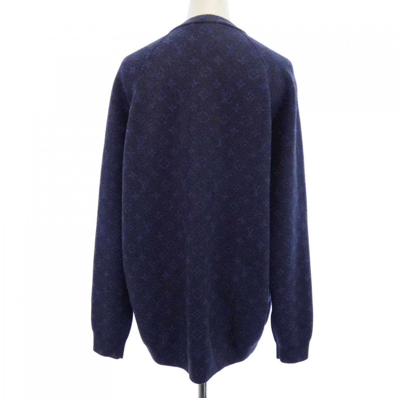 ルイヴィトン LOUIS VUITTON グリッターモノグラムニットカーディガン FQKC08CWT カーディガン