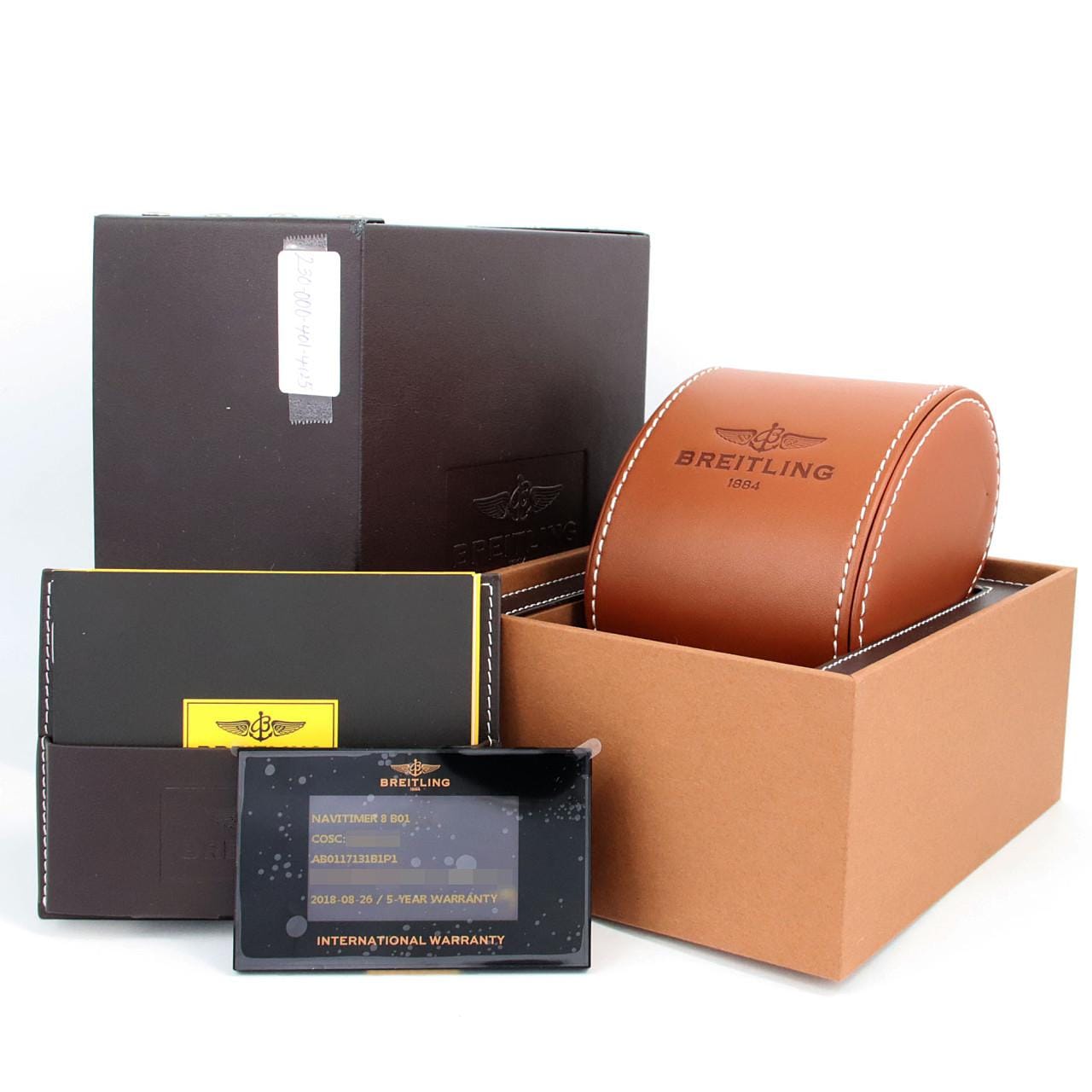 【ノーメンテナンス還元価格】ブライトリング ナビタイマー8B01クロノグラフ43 AB0117/AB0117131B1P1 SS 自動巻