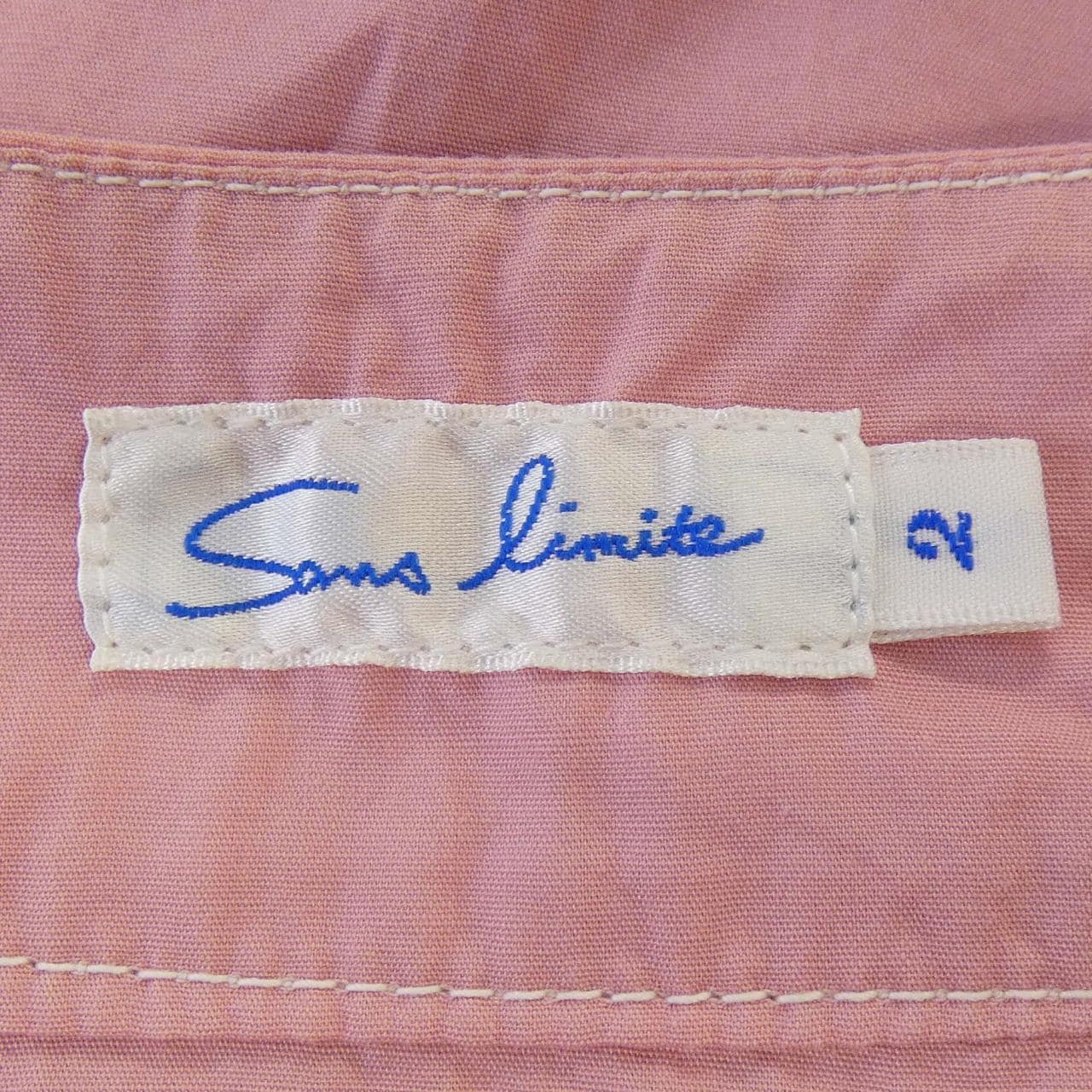 Sans Limite S／Sシャツ