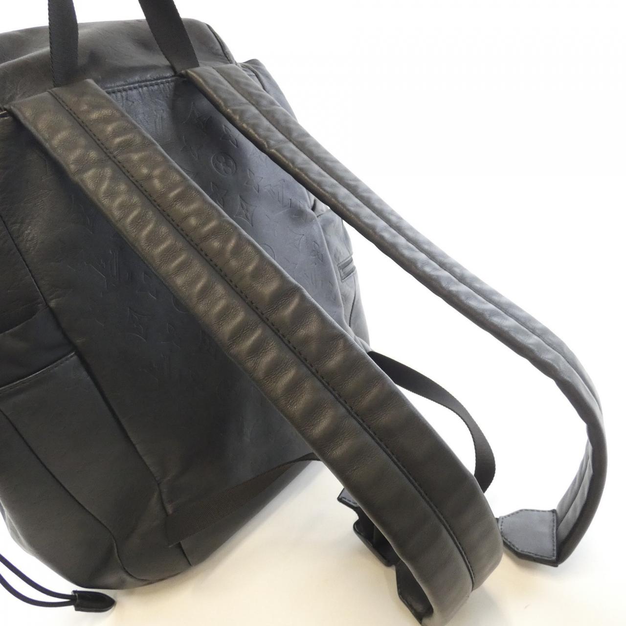 ルイヴィトン モノグラム シャドウ ディスカバリー バックパック M43680 リュックサック