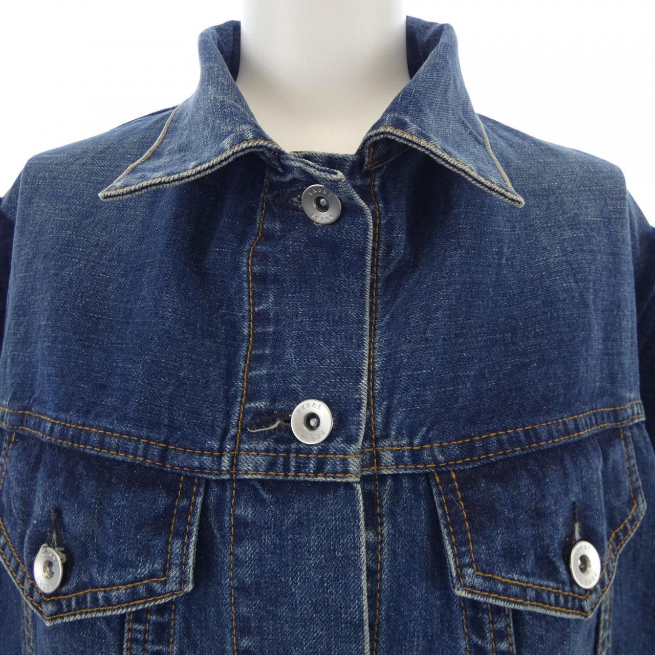 サカイ SACAI 20-05153 デニムジャケット