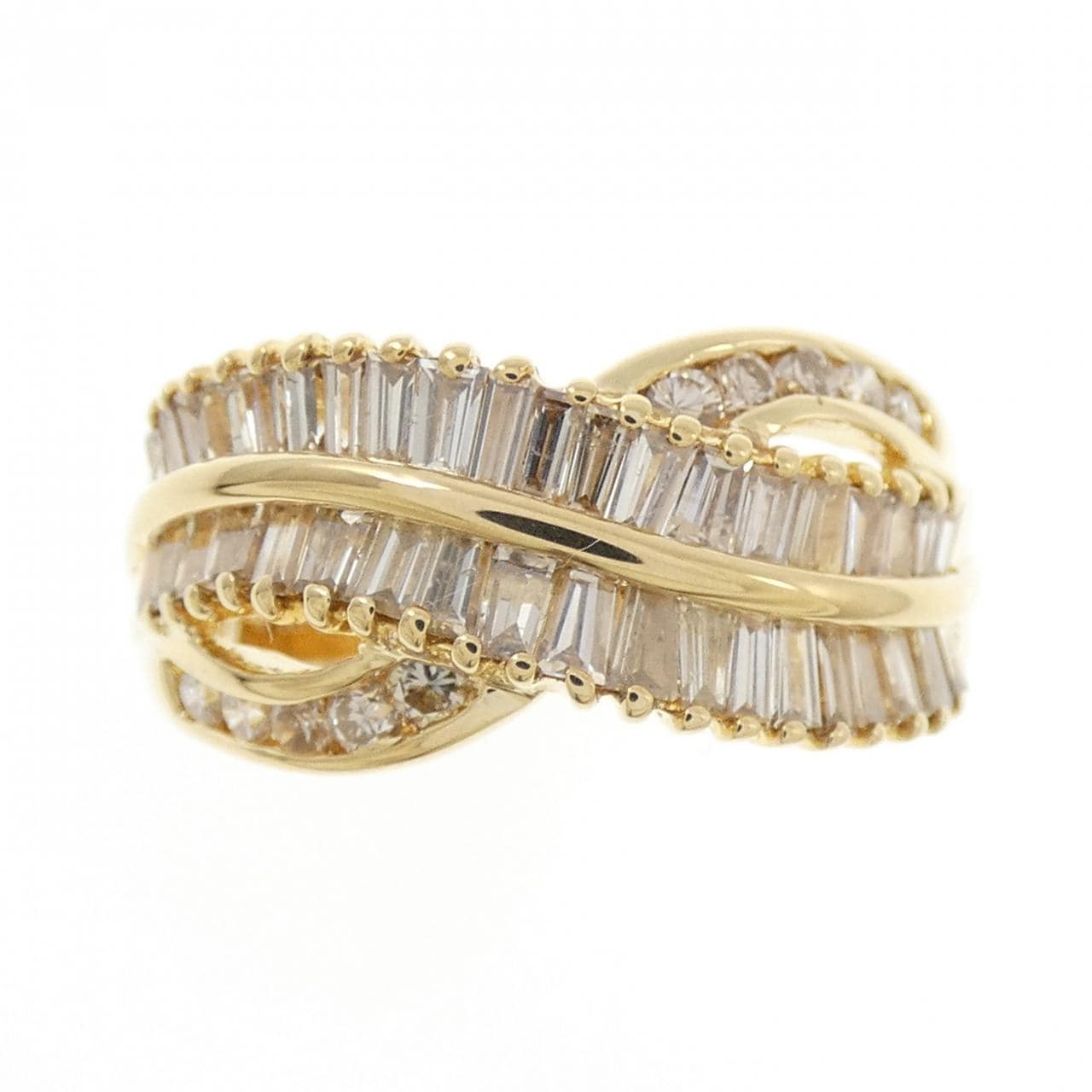 K18YG ダイヤモンド リング 1.00CT