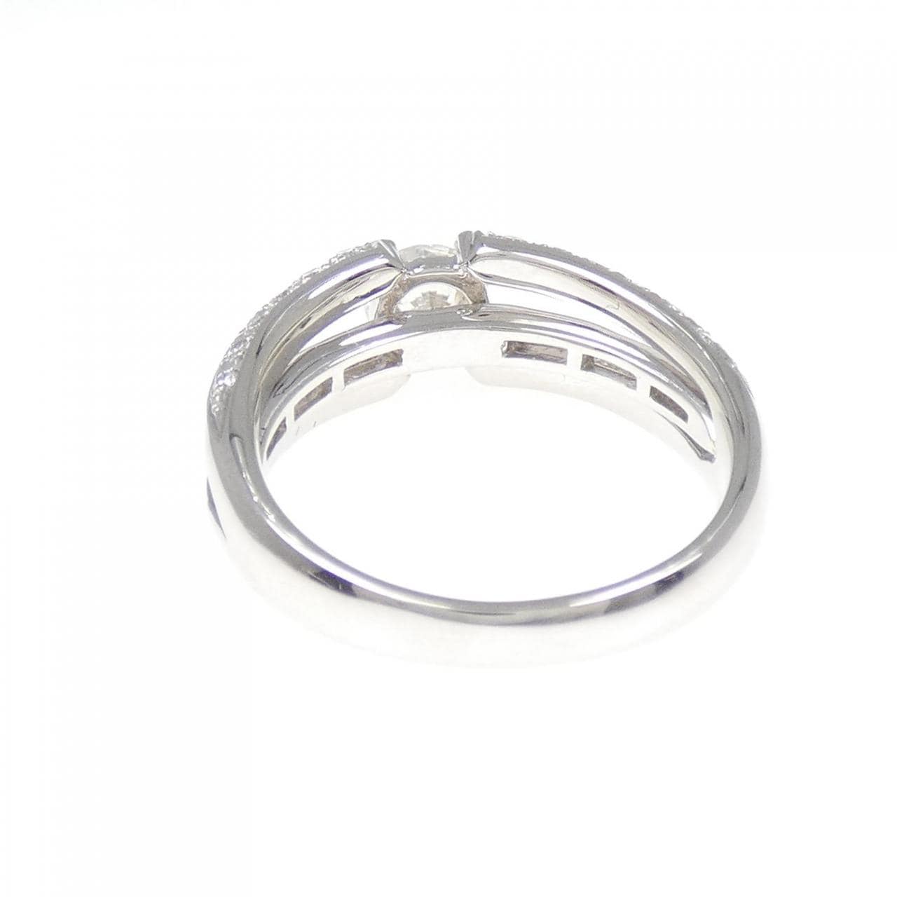 PT ダイヤモンド リング 0.405CT