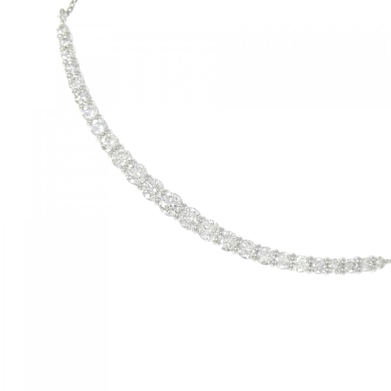 PT900/PT850 ダイヤモンド ネックレス 0.70CT