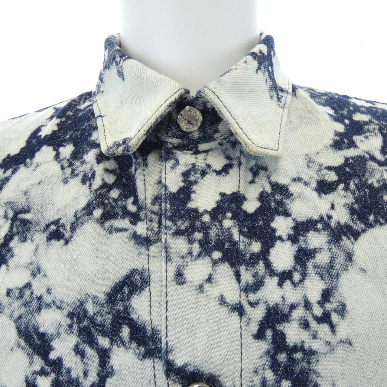 ルイヴィトン LOUIS VUITTON ポピードロシーデニムシャツブルゾン HGS87WLVE デニムジャケット