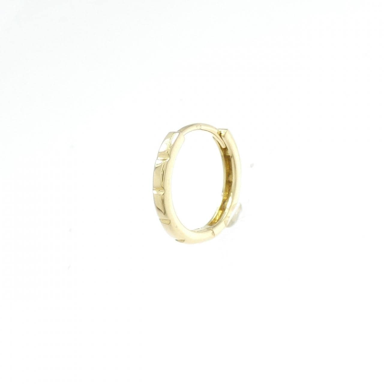 K18YG ピアス 片耳