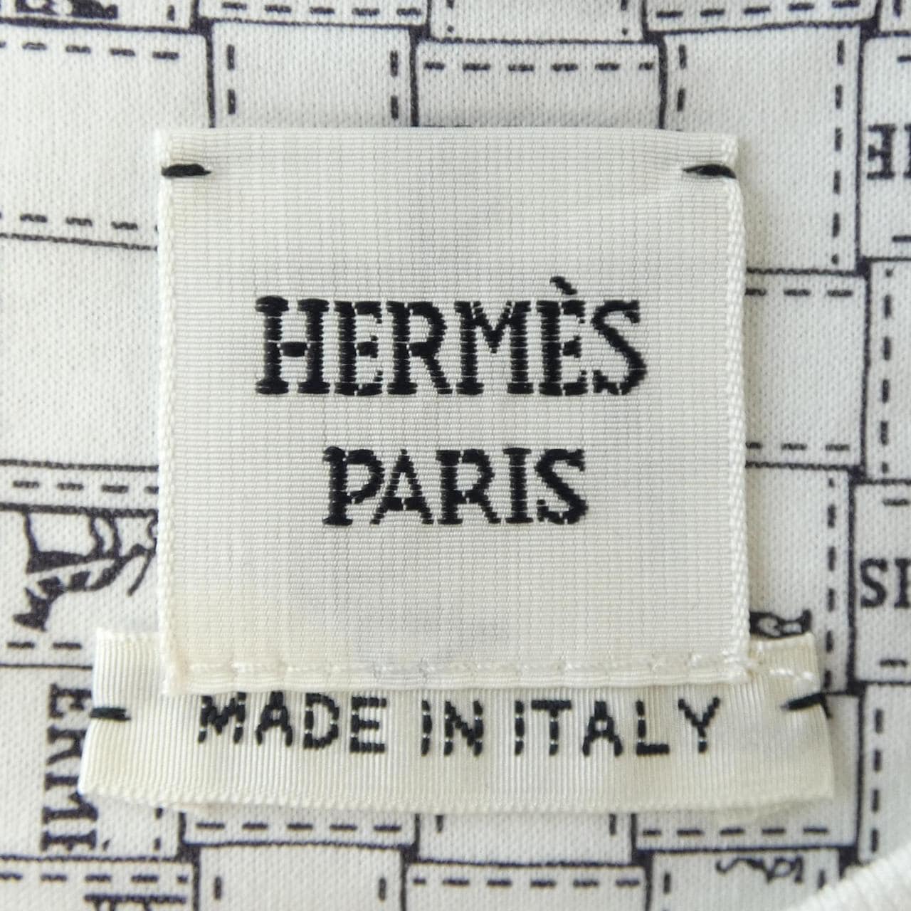 エルメス HERMES BOLDUC AU CARRE ボルデュックチェック 5E4645DK Tシャツ