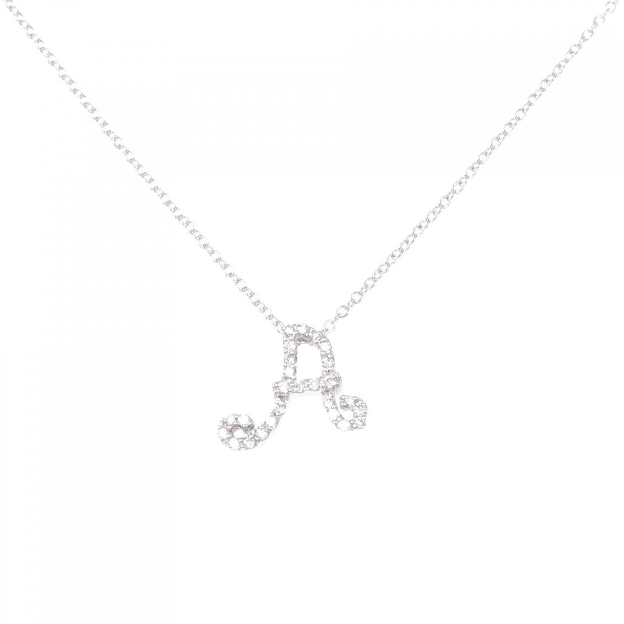 ポンテヴェキオ イニシャル ネックレス 0.14CT