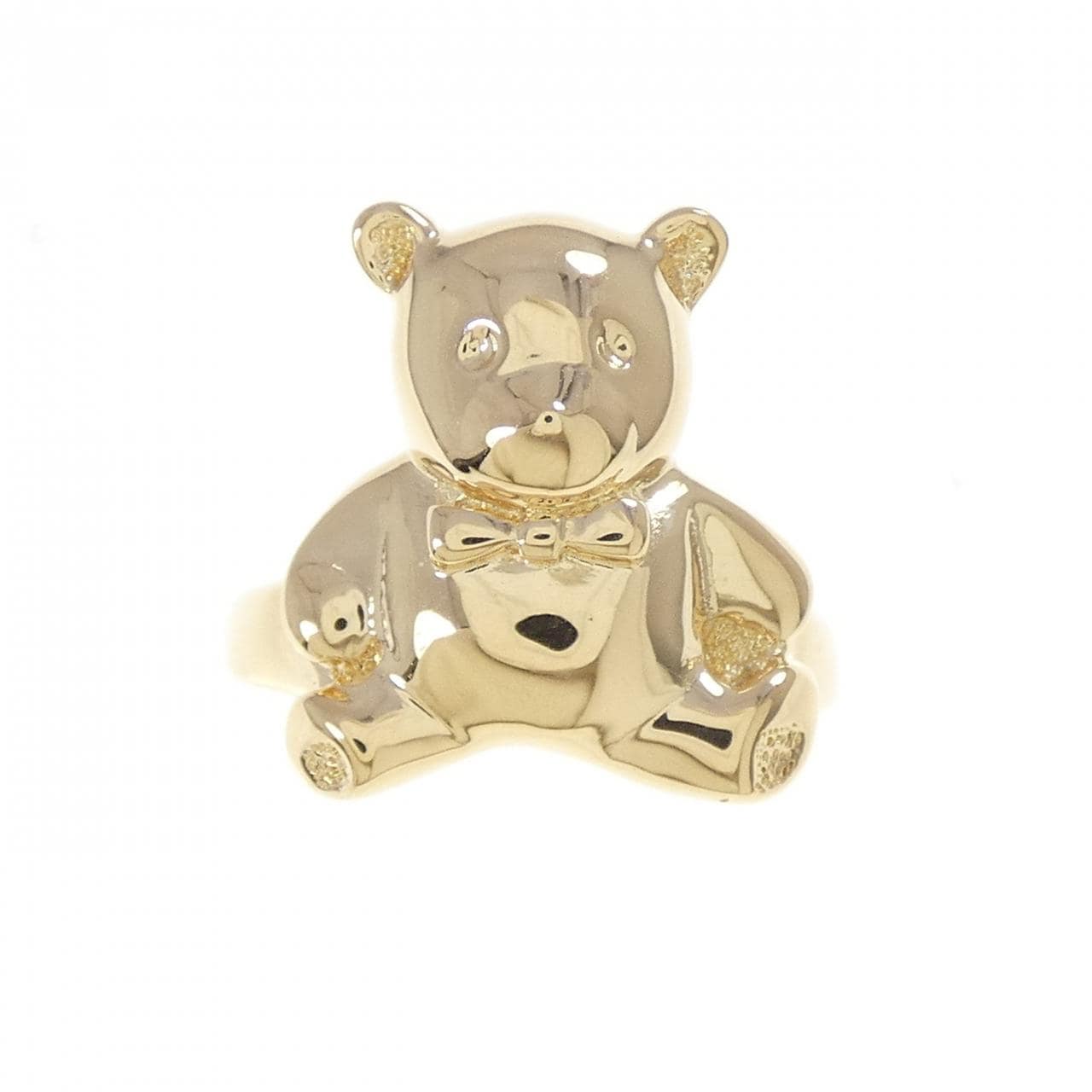 K18YG ベア リング