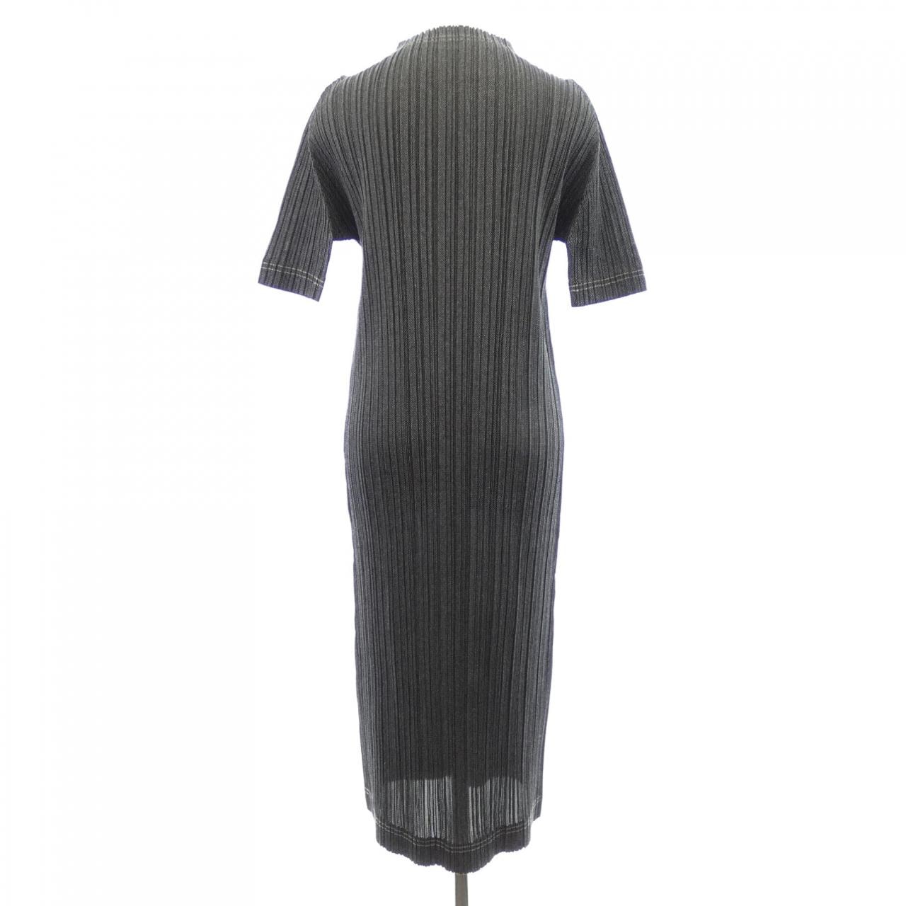 プリーツプリーズ PLEATS PLEASE 2025 COTTON DENIM PP53JH244 7580091 ワンピース