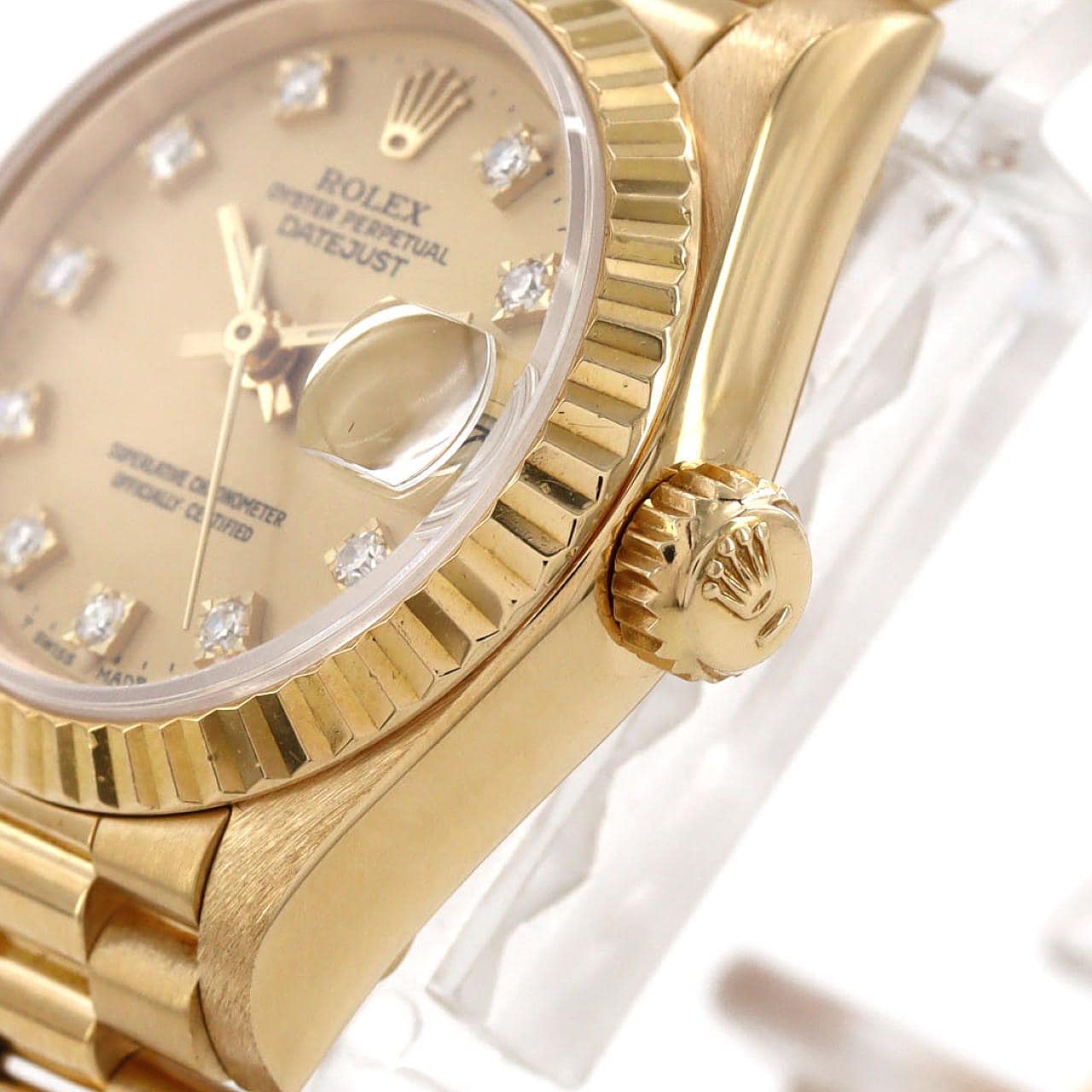 ロレックス デイトジャスト 69178G. YG 自動巻 9番台
