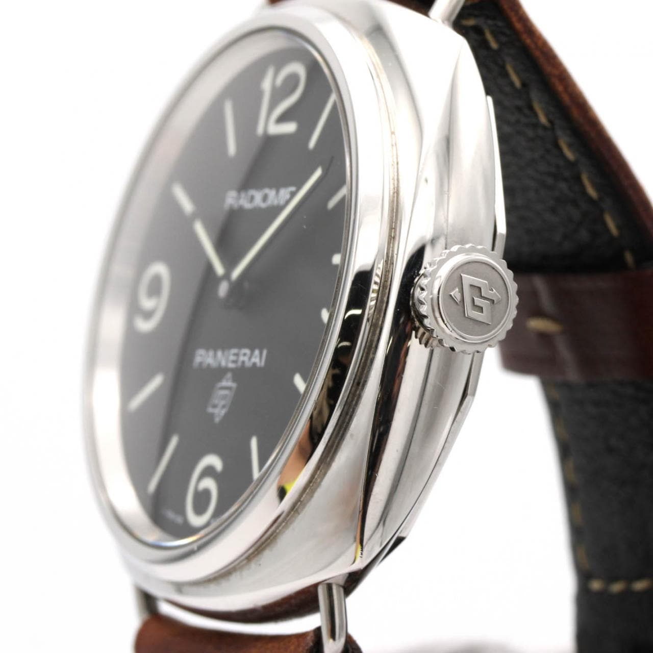 【ノーメンテナンス還元価格】パネライ ラジオミールベースロゴ PAM00753 SS 手巻