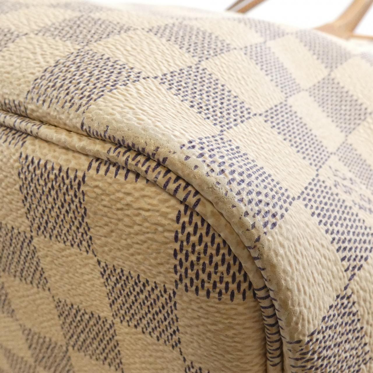 ルイヴィトン ダミエ アズール ネヴァーフル MM N41605 バッグ