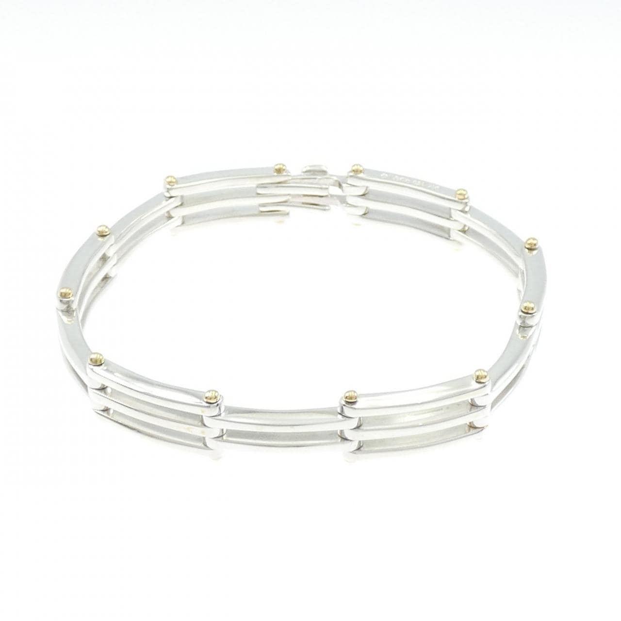 ティファニー 925/750YG ブレスレット