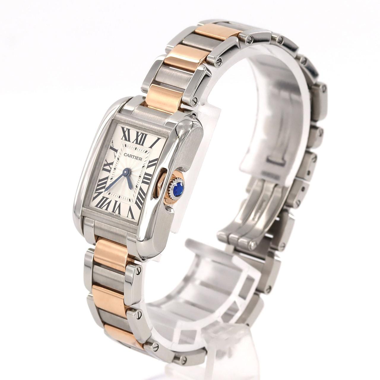 Cartier Tank Anglaise SM PG Combi W5310036 SSxPG Quartz