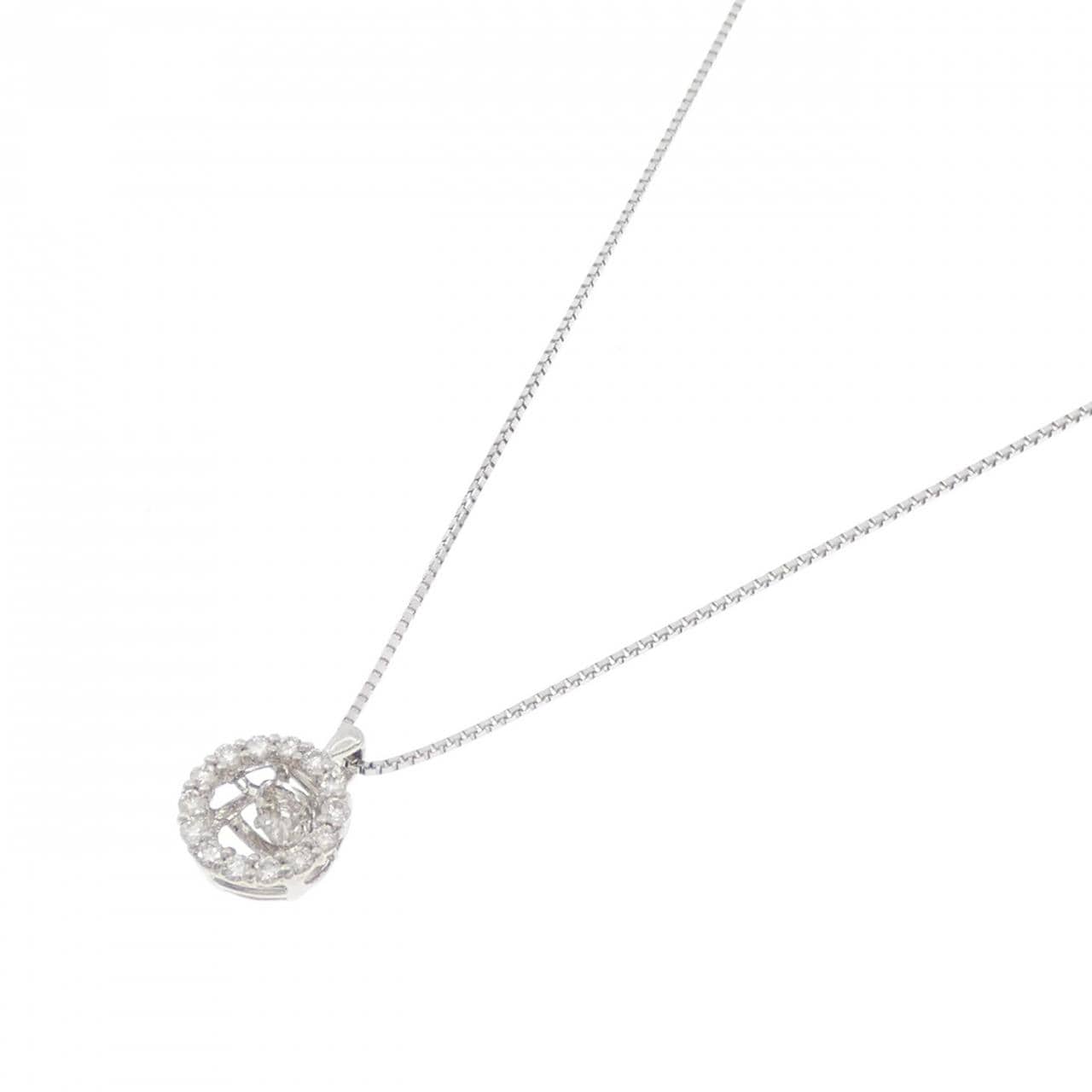 PT900/PT850 ダイヤモンド ネックレス 0.51CT