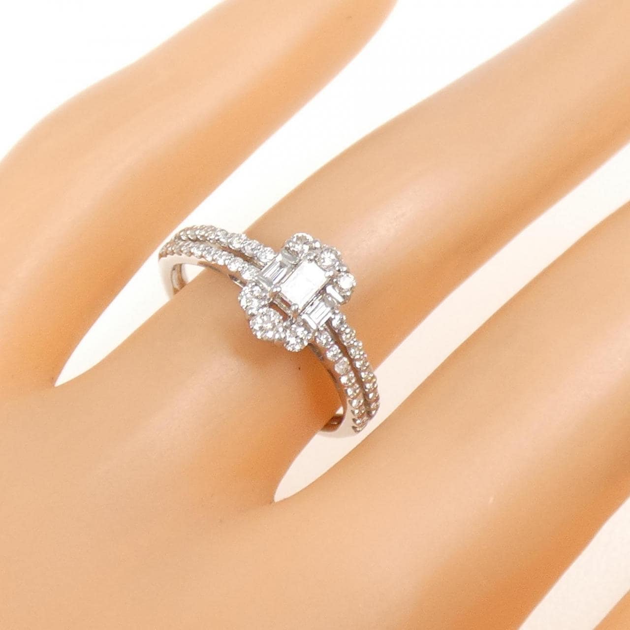 PT900 ダイヤモンド リング 0.50CT