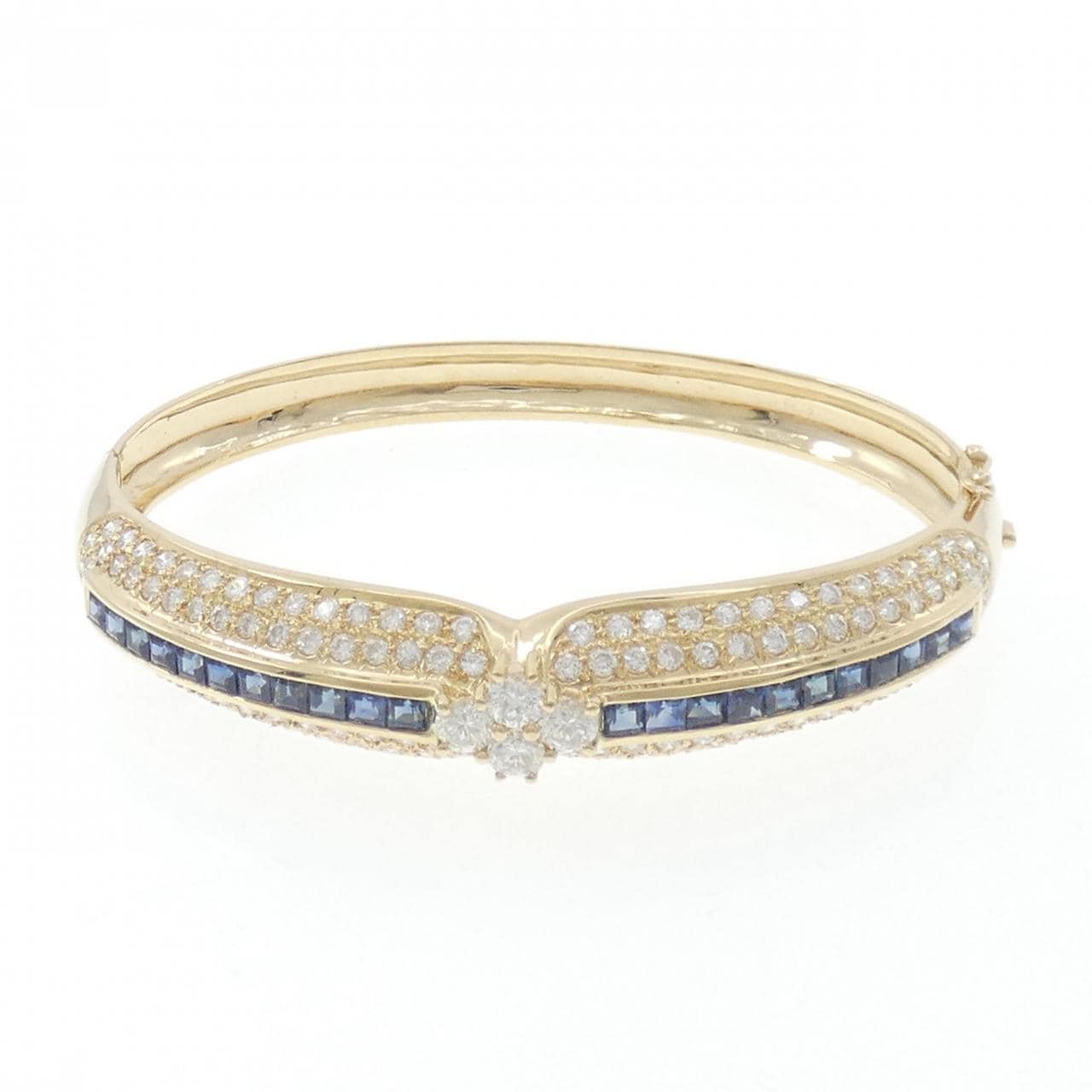 750YG サファイヤ バングル