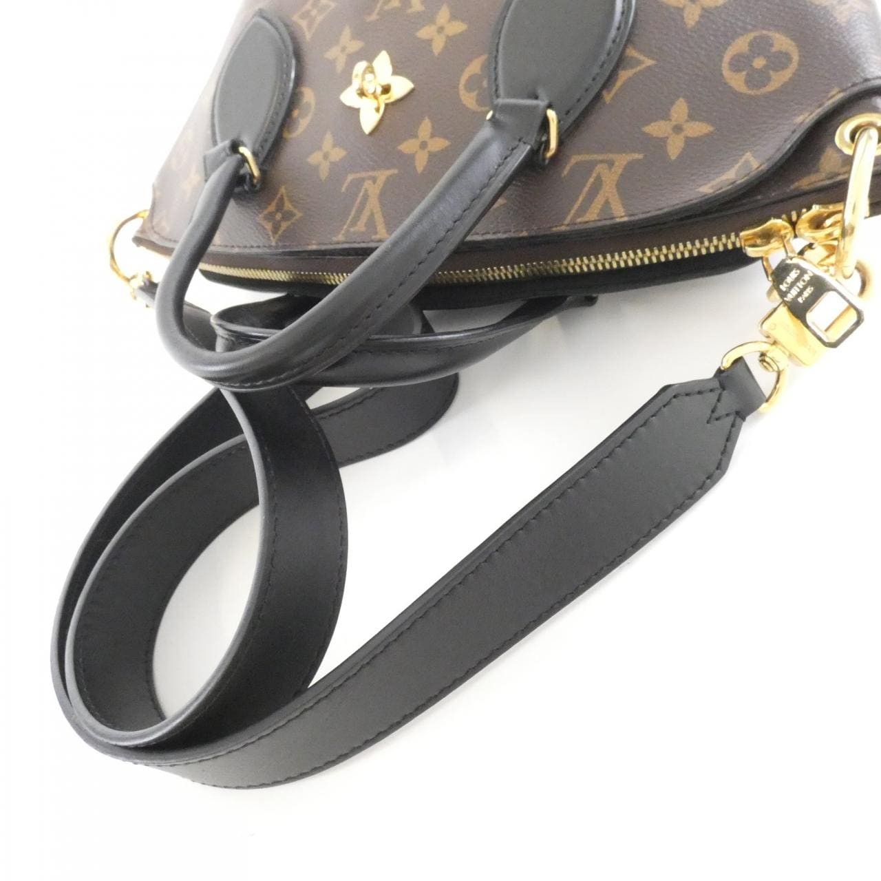ルイヴィトン モノグラム フラワー ジップド トート PM M44351 バッグ