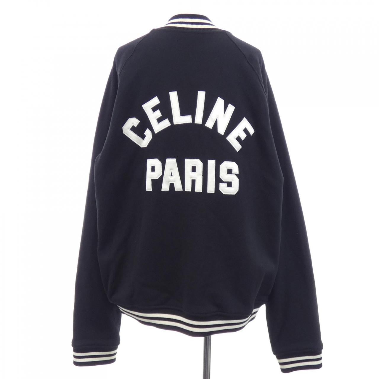 セリーヌ CELINE カレッジ テディジャケット 2Y29D345F ブルゾン