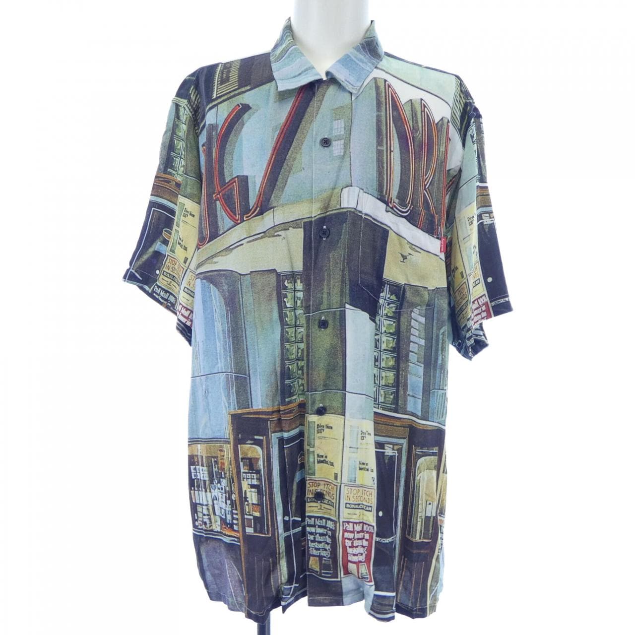 シュプリーム SUPREME Drugs Rayon Shirt S/Sシャツ