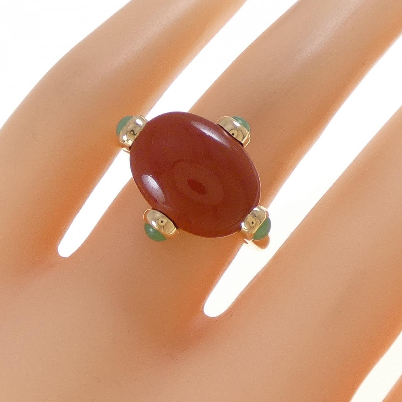 ブシュロン フロッグ リング