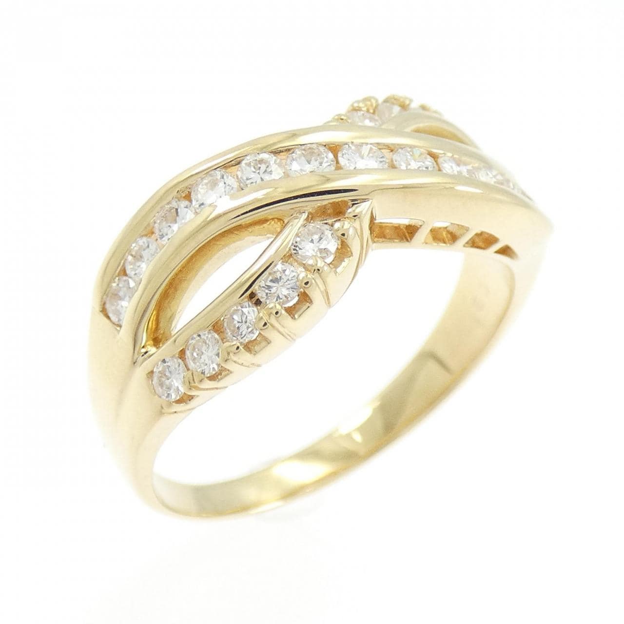 K18YG ダイヤモンド リング 0.50CT