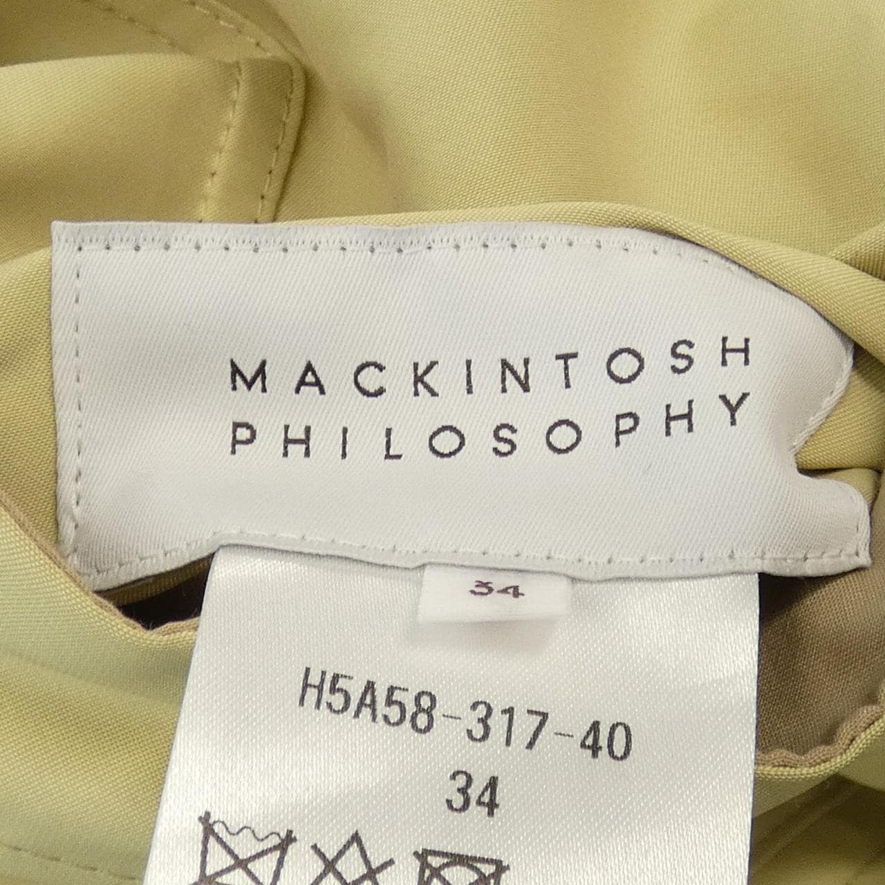 マッキントッシュフィロソフィー MACKINTOSH PHILOSOPHY コート
