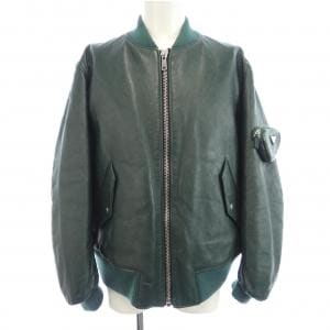 プラダ PRADA トライアングルロゴ UPW399 1SNT レザージャケット