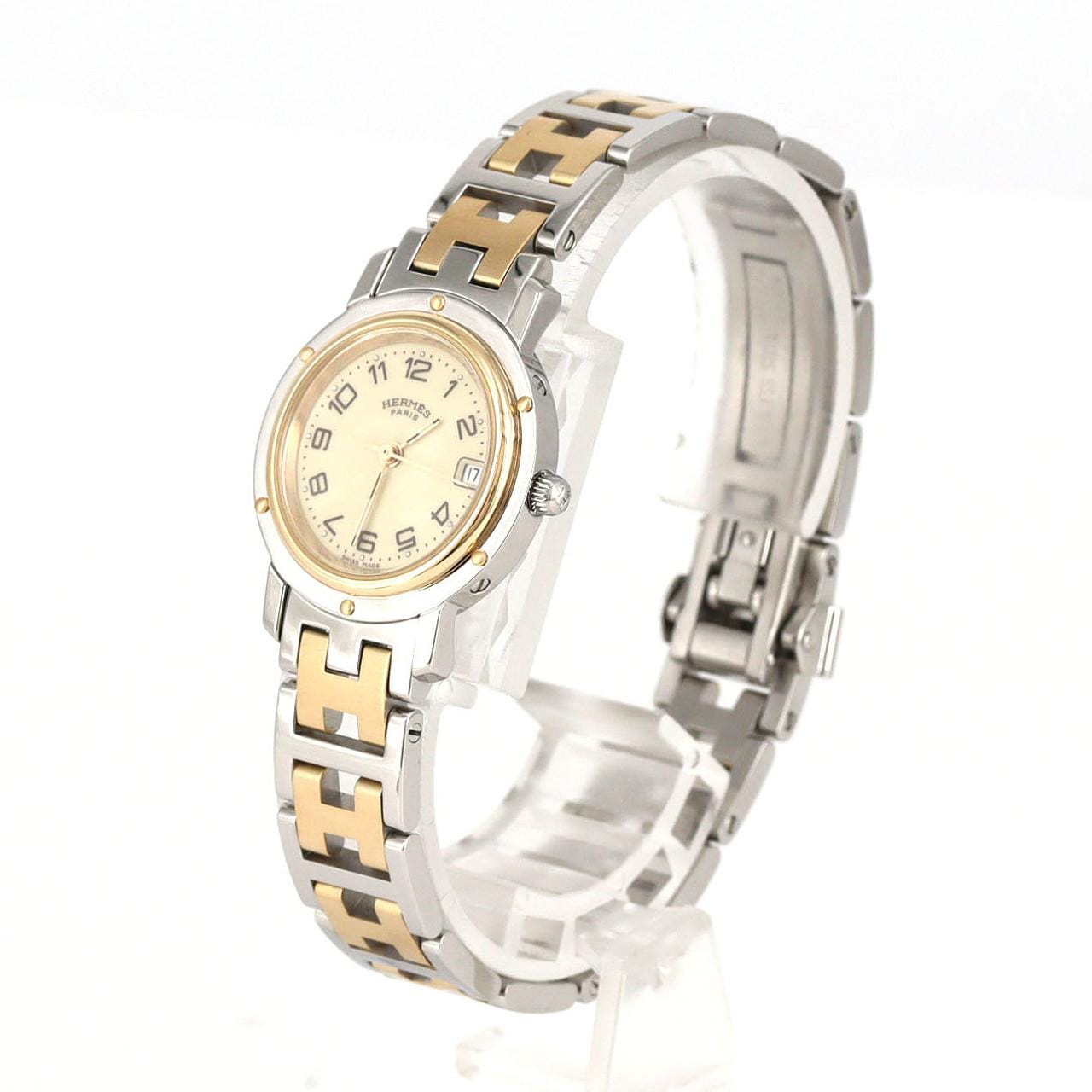 エルメス クリッパー コンビ CL4.220 SSxGP クォーツ