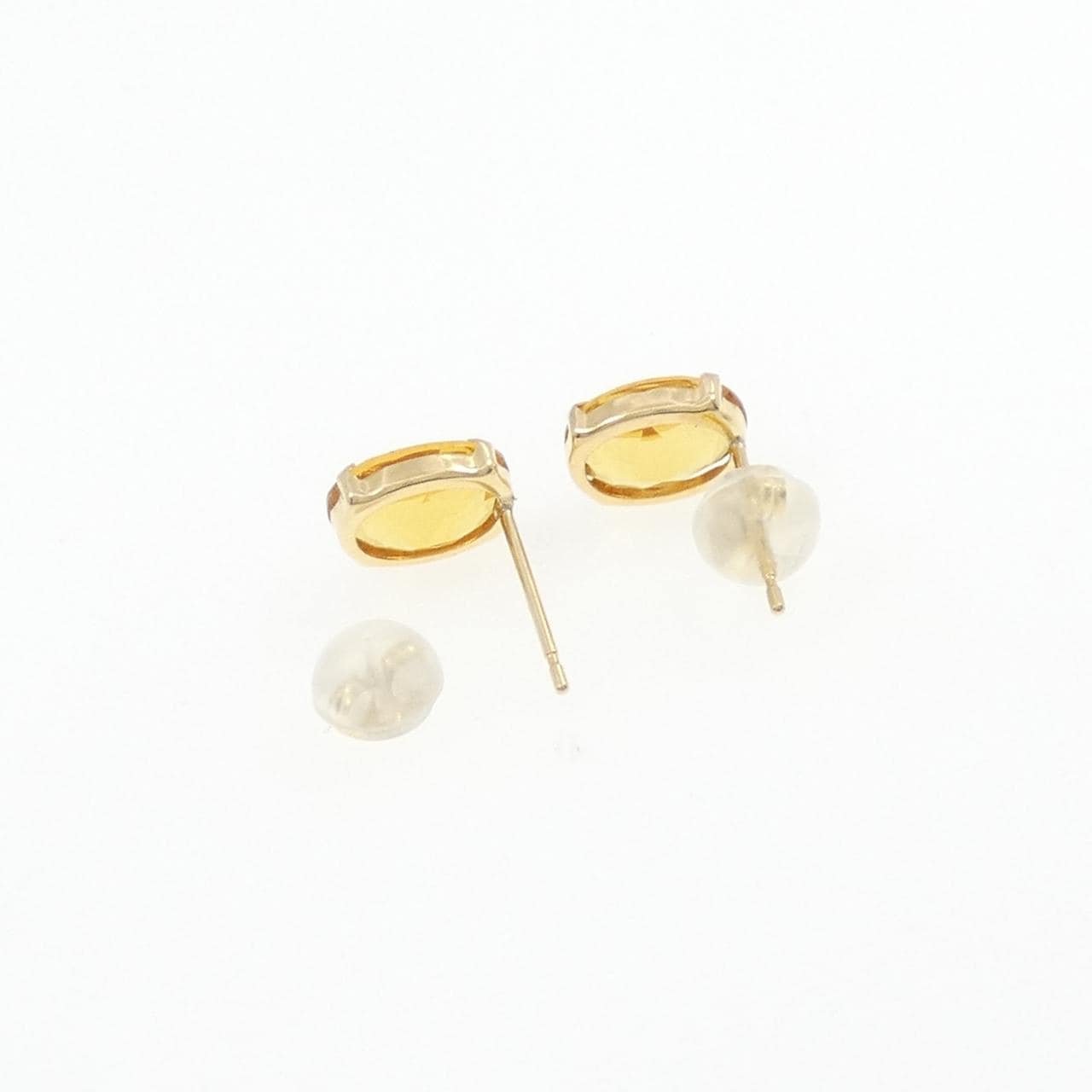 【新品】K18YG ベリル ピアス