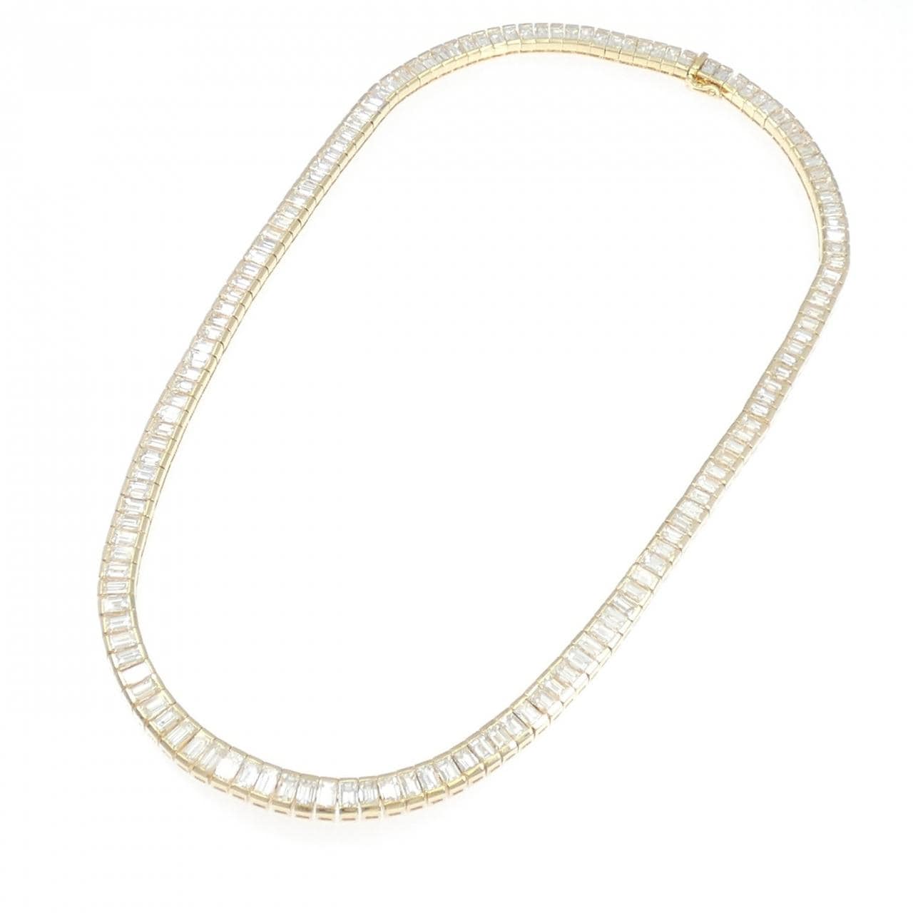 750YG ダイヤモンド ネックレス 25.01CT