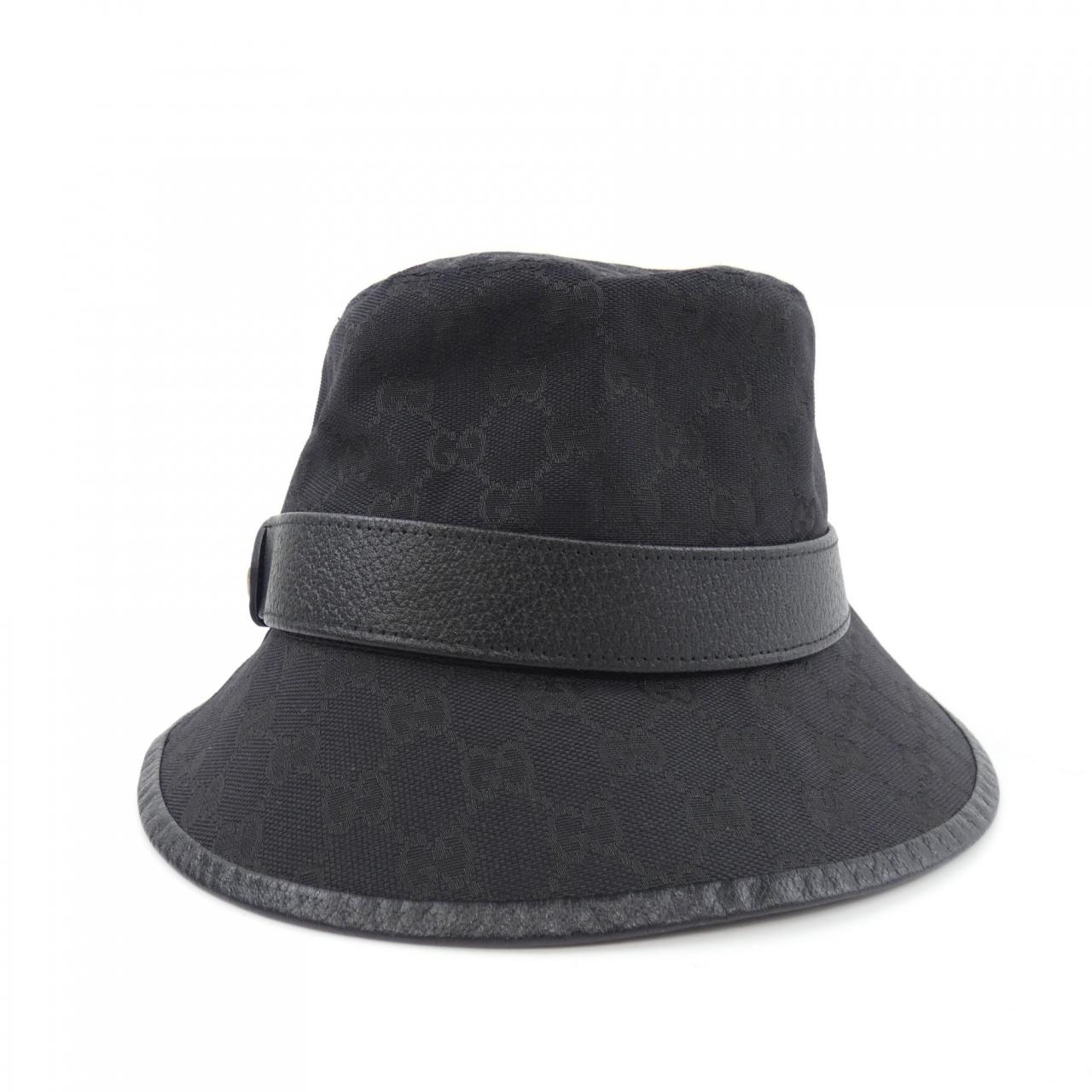 グッチ GUCCI ダブルG付き GGキャンバス バケットハット 576587 4HG53 ハット