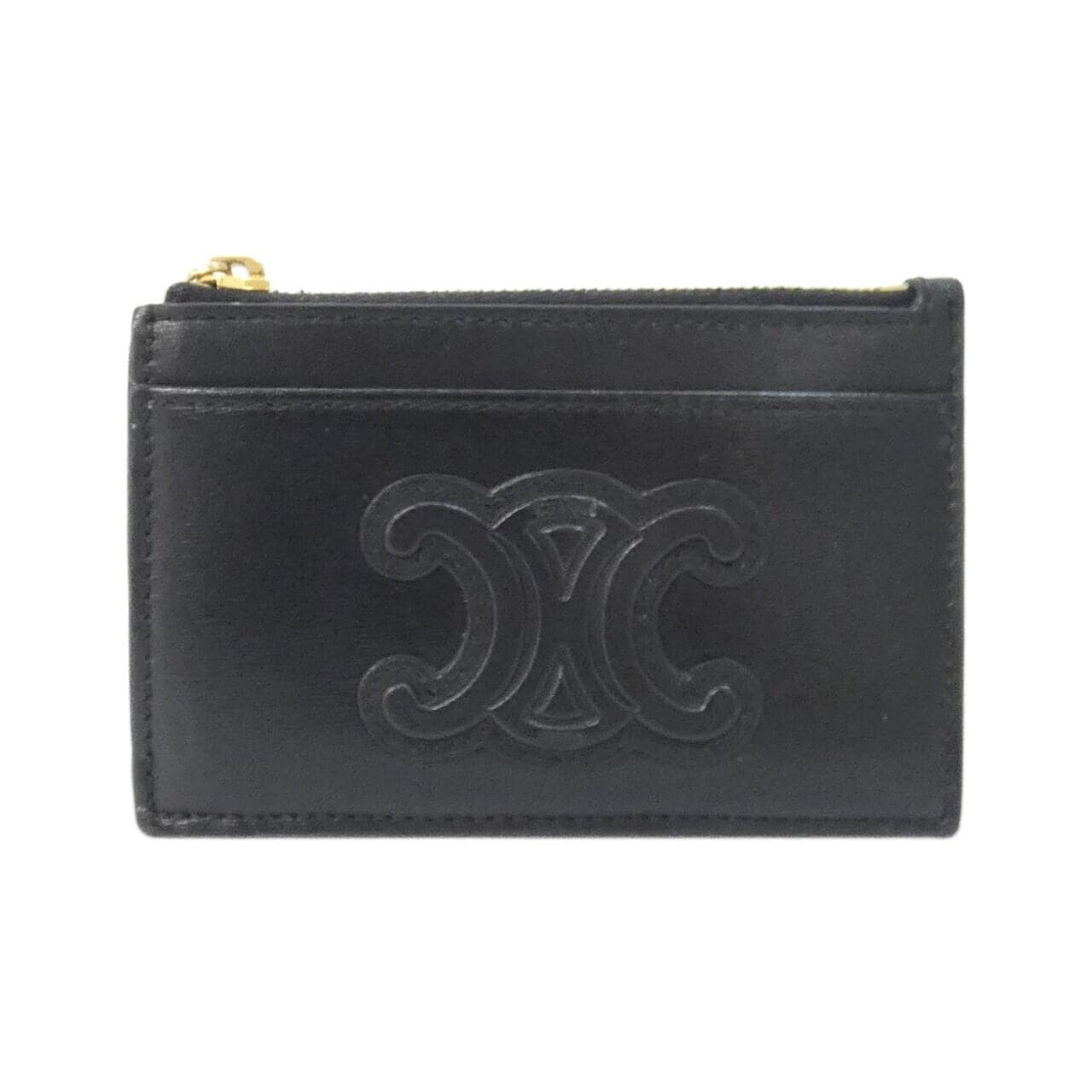 セリーヌ ジップ カード ホルダー キュイル 10K583EMH コインケース