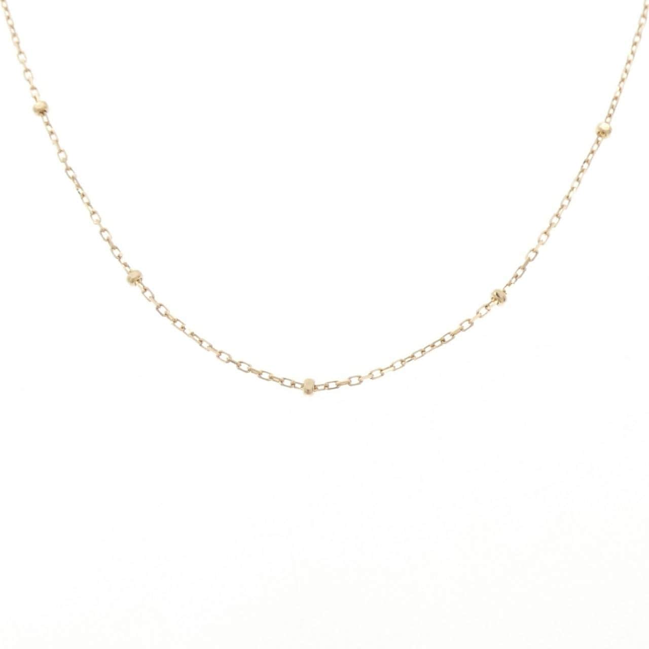 アガット K10YG ネックレス