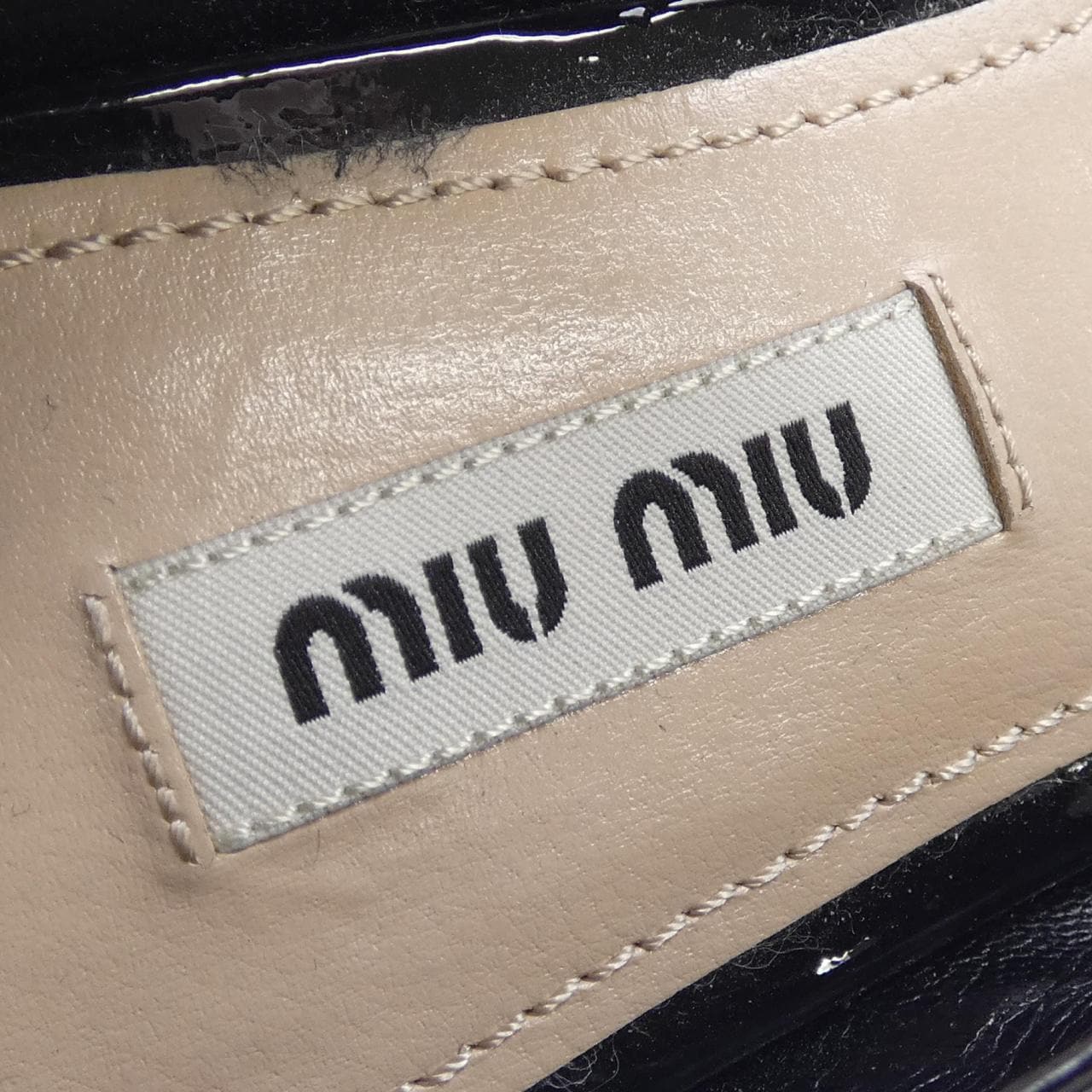 ミュウミュウ MIU MIU フラットシューズ