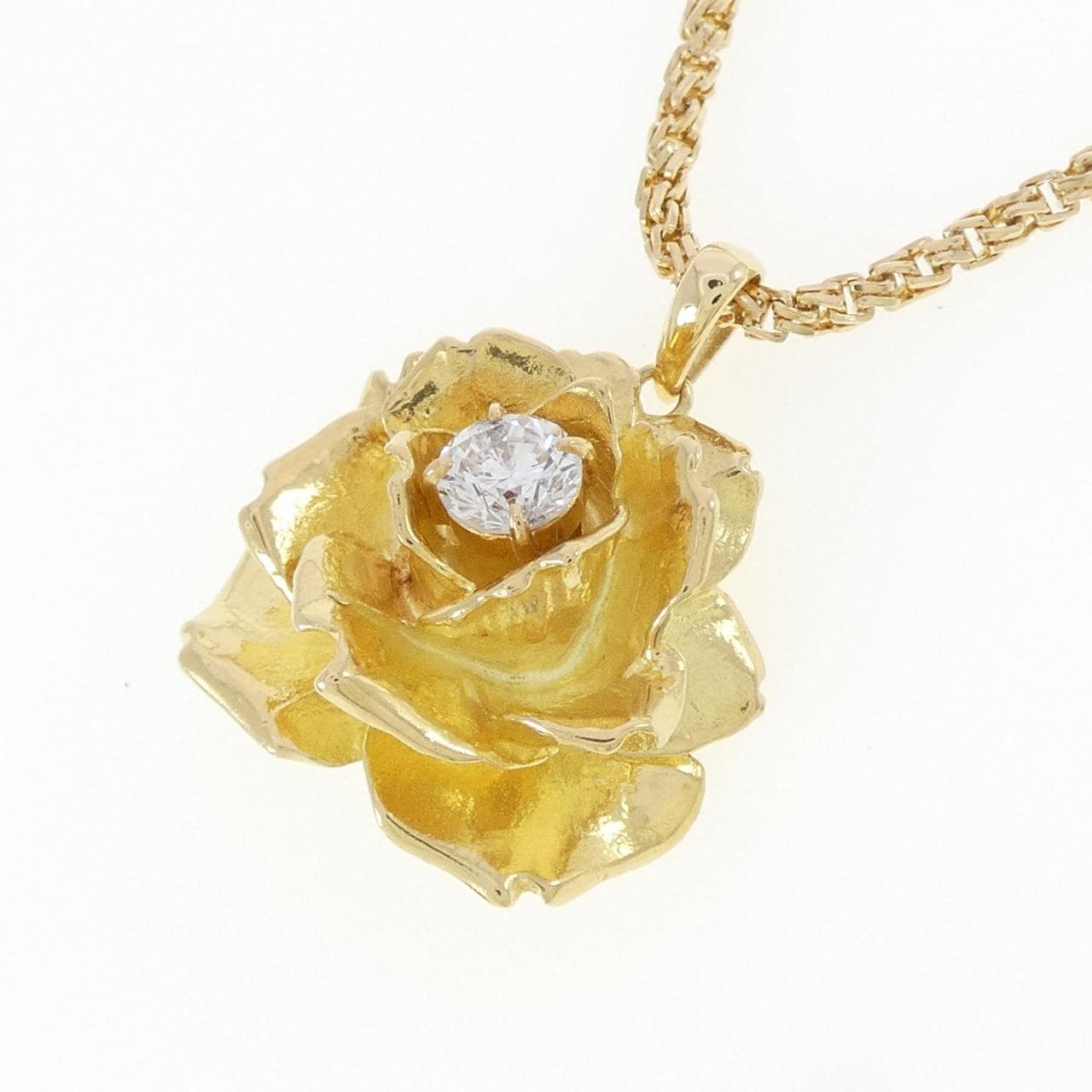 ギンザ タナカ ダイヤモンド ネックレス 0.40CT