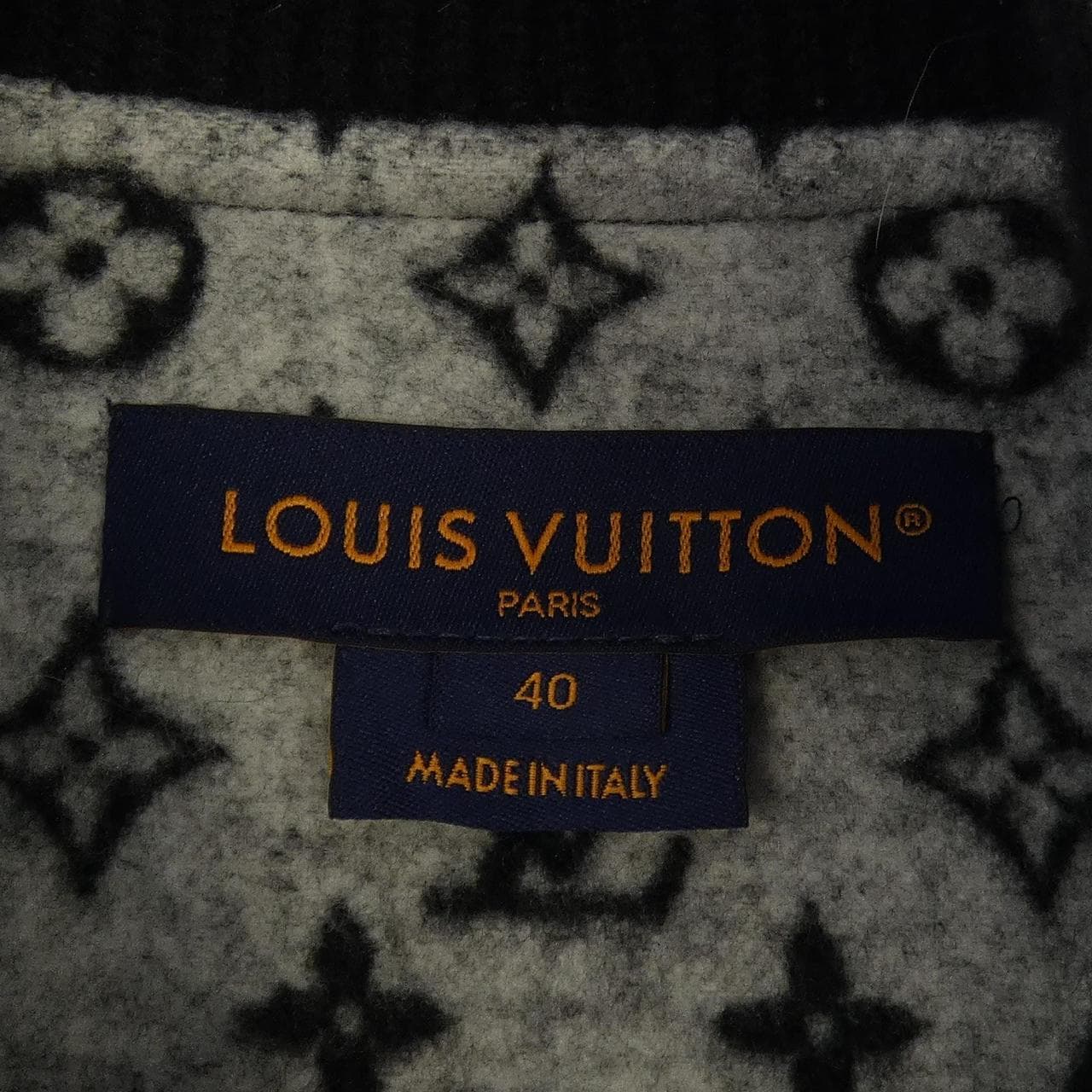 ルイヴィトン LOUIS VUITTON スリーブレス　チェックボンバジャケット FTVE62B09 ベスト