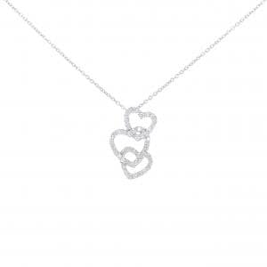 PONTE VECCHIO Heart Diamond Necklace 0.40CT