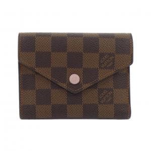 ルイヴィトン ダミエ ポルトフォイユ ヴィクトリーヌ N61700 財布