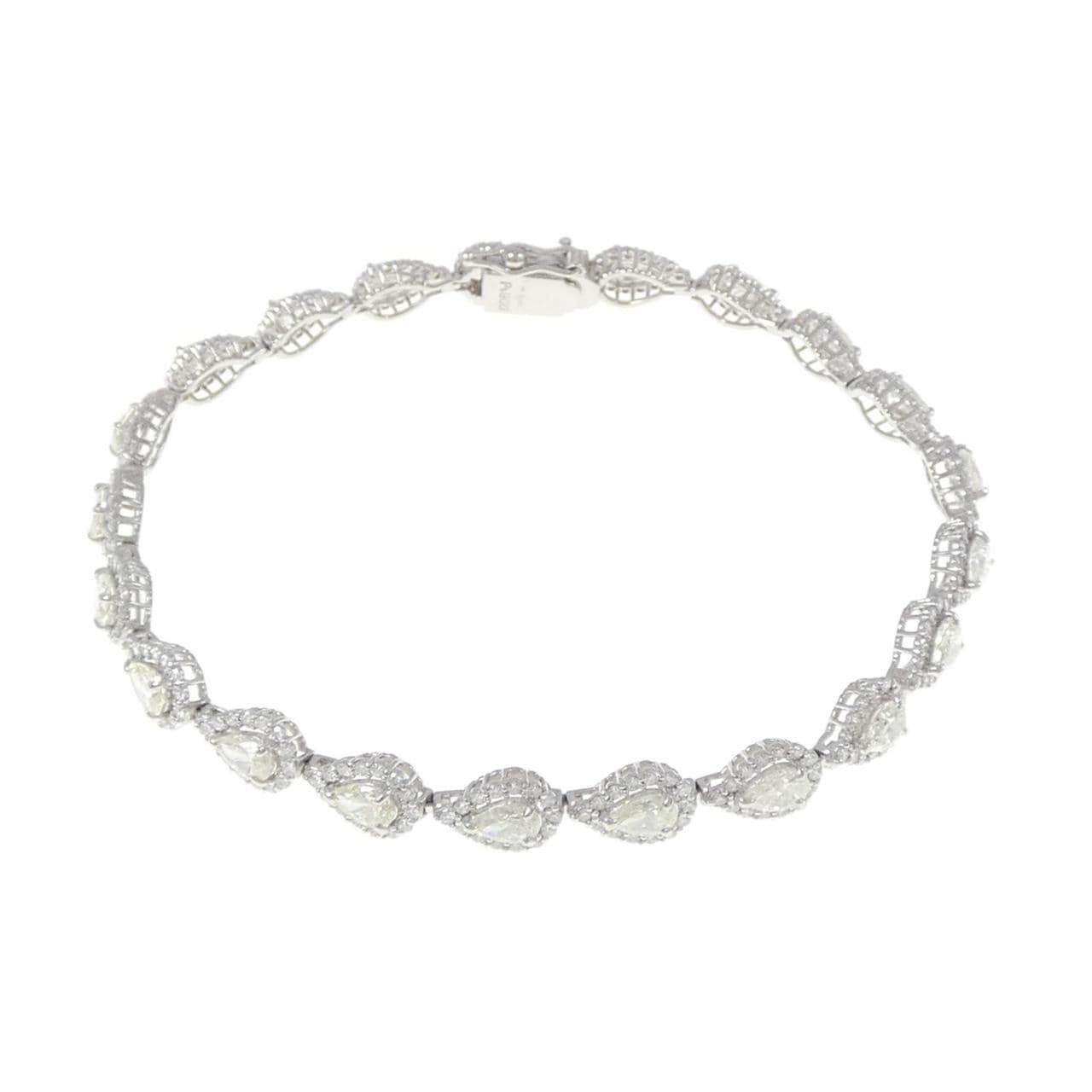 【新品】PT900/PT850 ダイヤモンド ブレスレット 4.60CT