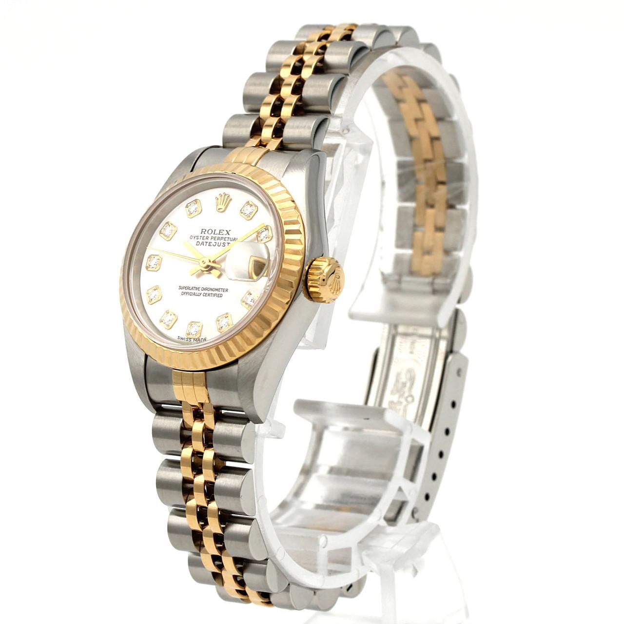 ロレックス デイトジャスト 69173NG SSxYG 自動巻 T番