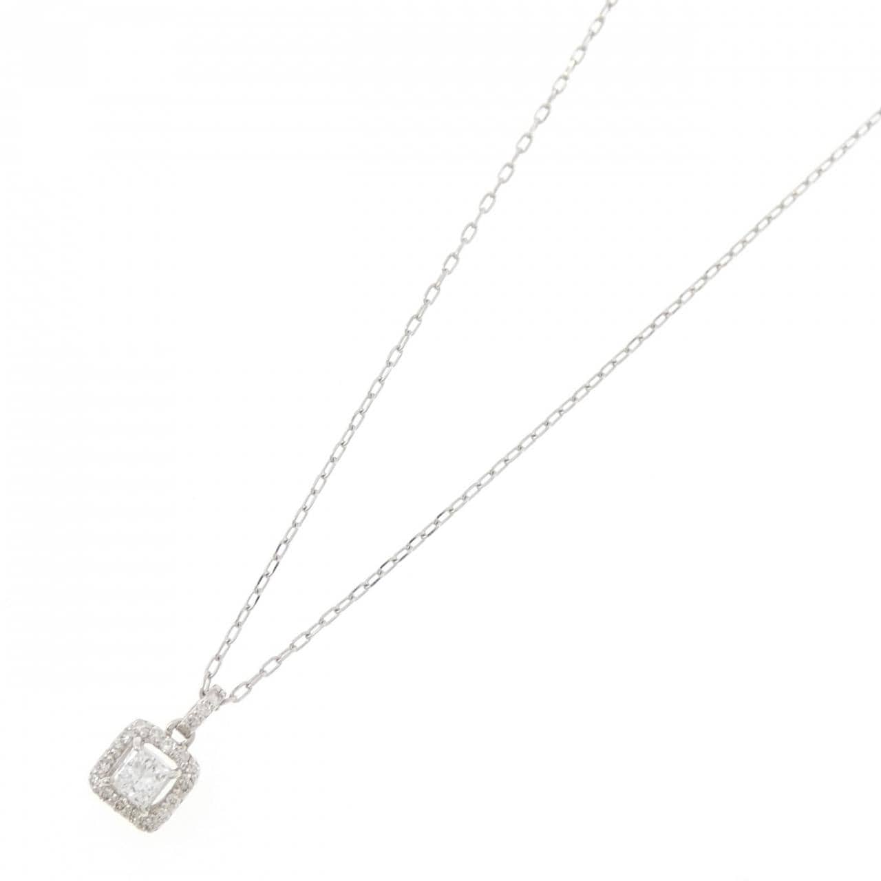 PT900/PT850 ダイヤモンド ネックレス 0.196CT