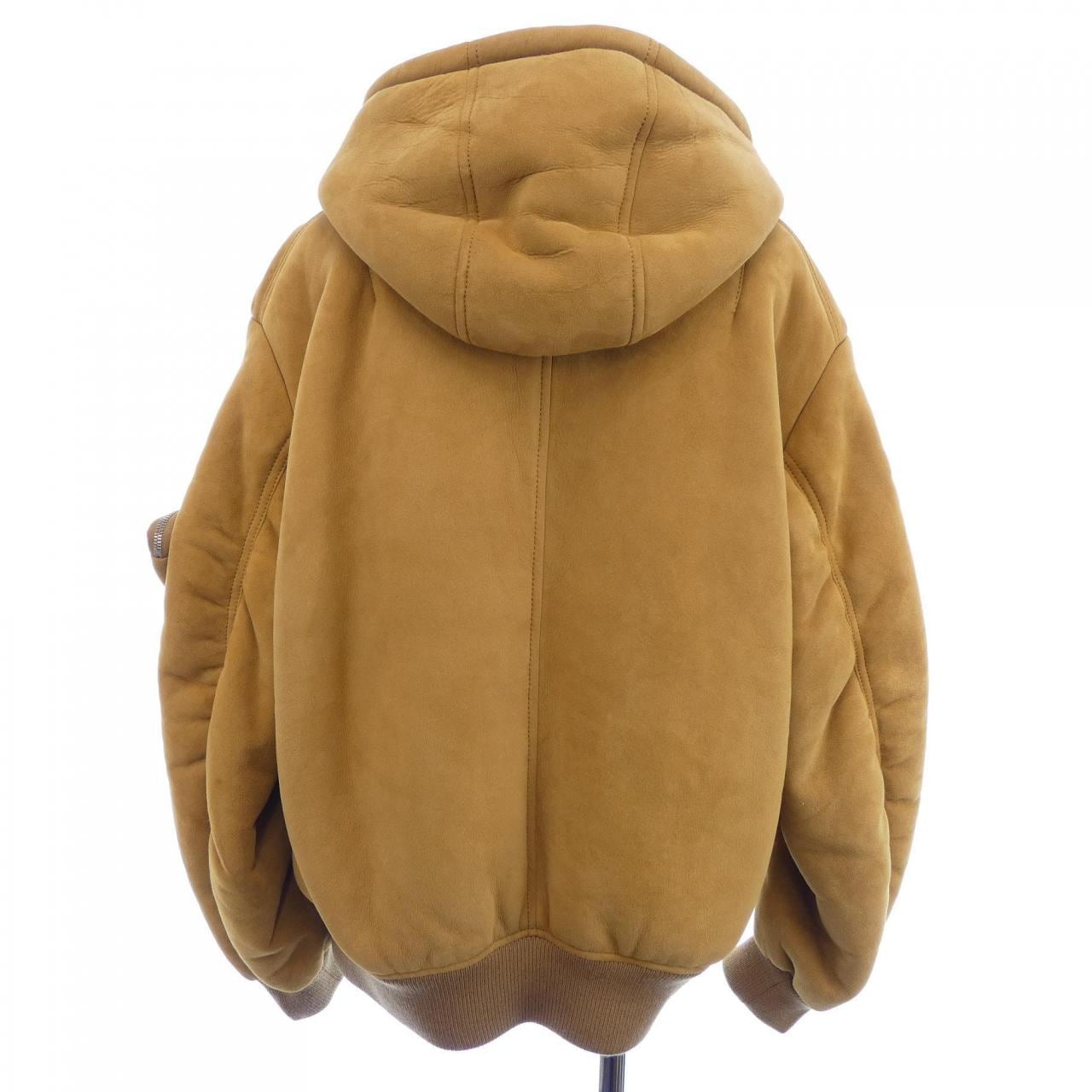 プラダ PRADA トライアングルロゴ 58A086 1ZXR ムートンジャケット