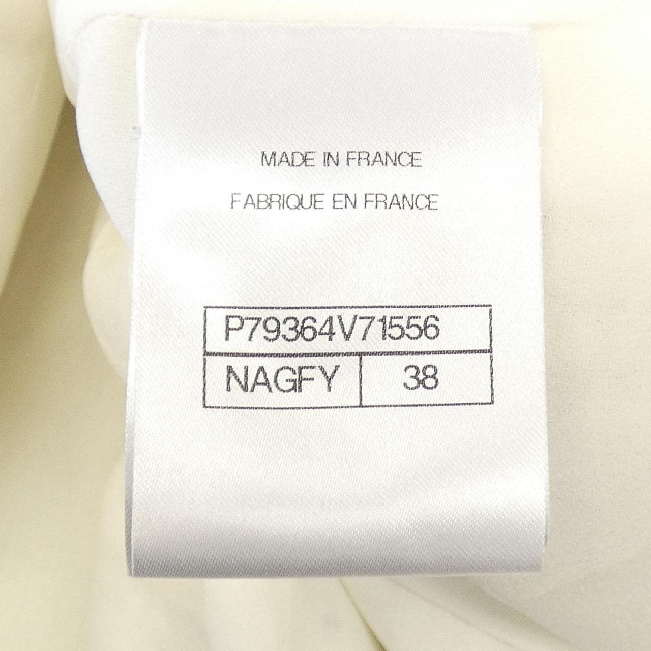 シャネル CHANEL LOOK4 P79364V71556 25S ノーカラージャケット